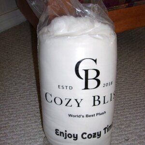 Cozy Bliss Milk Throw Blanket for Couch, Bed Fleece Blanket Ultra Soft 50"x60